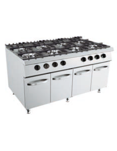 Cucina a gas - Vani con ante - N.8 fuochi - cm 160 x 90 x... 2