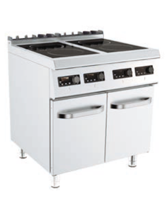Induction kitchen - N.4 fires - cm 80 x 90 x 90 h 2