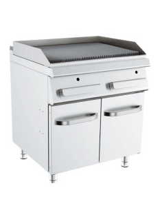 Cuadrícula de gas - Doble - Con vapor - cm 80 x 73 x 90 h 2