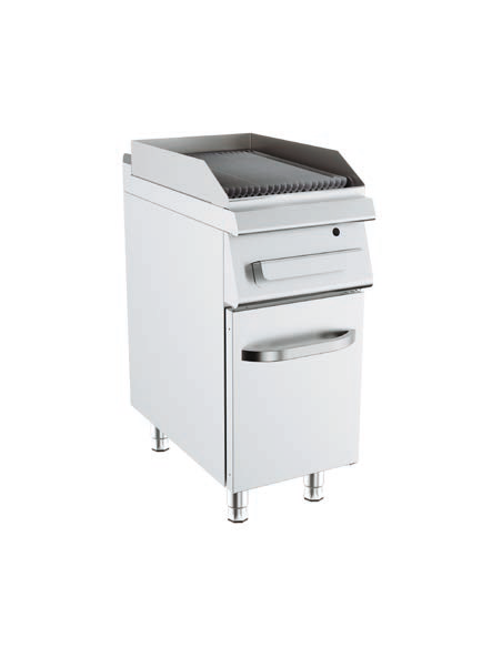 Griglia a gas - Singola - Con vapore - cm 40 x 73 x 90 h