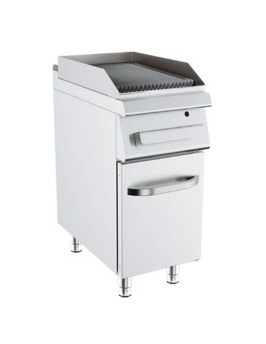 Griglia a gas - Singola - Con vapore - cm 40 x...