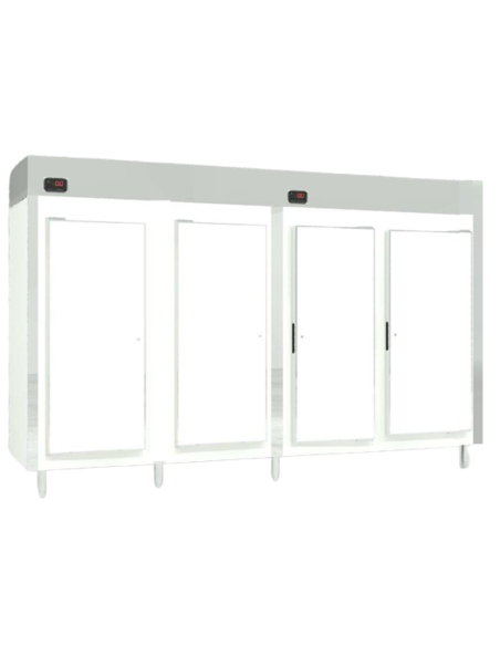 Armario desmontable - Habitaciones separadas - Temperatura  -18 -22°C - cm 316 x 82 x 235.5 h
