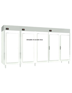 Armadio smontabile - Vani separati - Temp. 0 +10°C - cm... 2