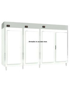 Armadio smontabile - Vani separati - Temp. -18 -22°C/0...