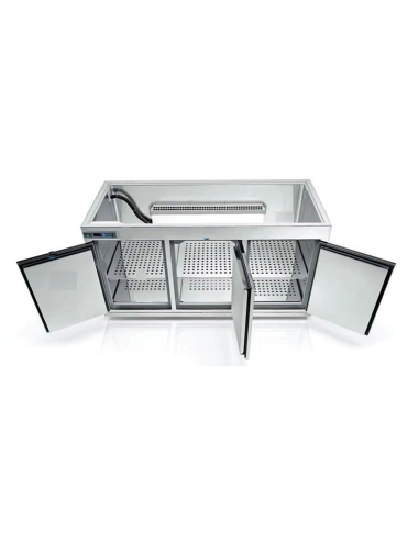Recessed hood - Refrigerated - N. 2 doors - cm...