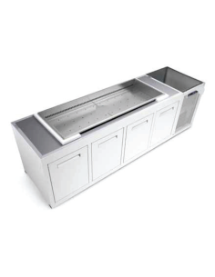 Recessed hood - Refrigerated - N. 7 doors - cm 400 x 68.5... 2
