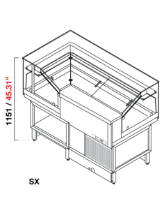 Merienda Veterinaria - Cristal recto bajo - Estático -...