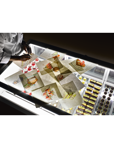 Vetrina pasticceria - Dimensioni cm 120 x 85.2...