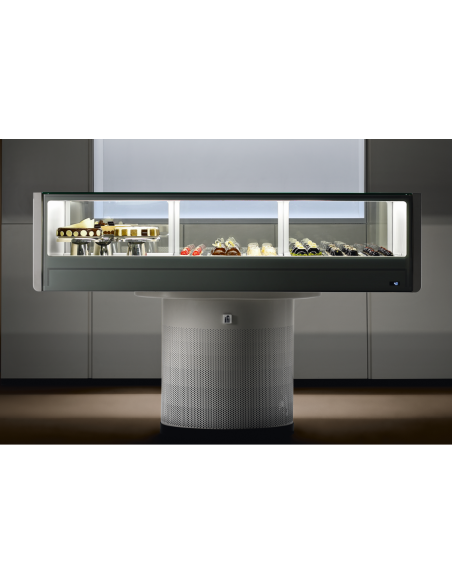 Vetrina pasticceria - Dimensioni cm 120 x 85.2 x 115 h