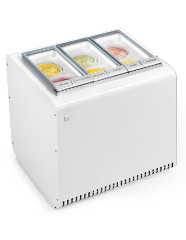 Vetrina gelateria - N. 6 carapinas -...