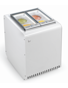 Vetrina gelateria - N.4 carapines - Dimensions cm 61.5 x...