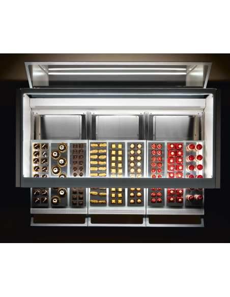 Vetrina pasticceria - Dimensioni cm 175 x 85.2 x 115 h
