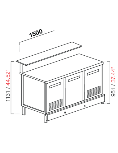 Banco birra - Alzatina - Predisposizione...