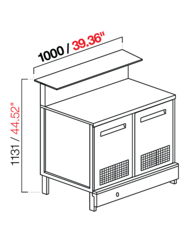 Banco birra - Alzatina - Predisposizione...