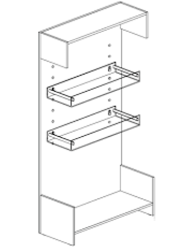 Retro banco pane - Pannelli fibra di legno - cm...