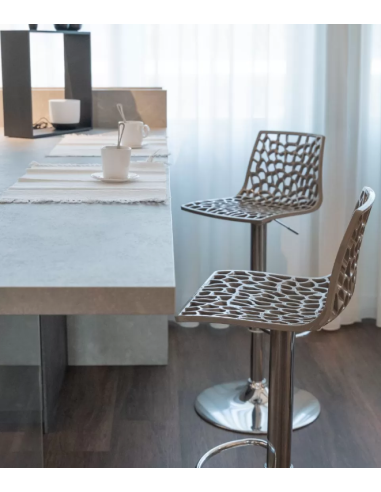 Polycarbonate stool - Dimensions cm 45 x 45 x...