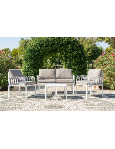 Set de polipropileno y fibra de vidrio - Dos sillones -... 2