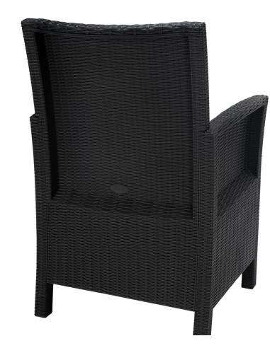 Set - Sofa 2 seats - Two armchairs - Table cm...