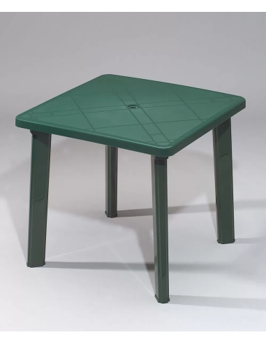 Polypropylene table - Dimensions cm 80 x 80 x 73 h