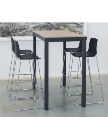 Polypropylene stool - Dimensions cm 49 x 47 x 98 h