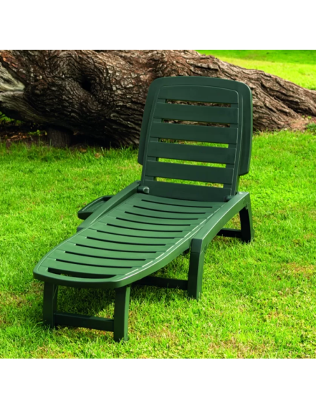 Cuna de polipropileno - Ajustable - Poggiapiedi - Dimensiones cm 64 x 147 x 87 h