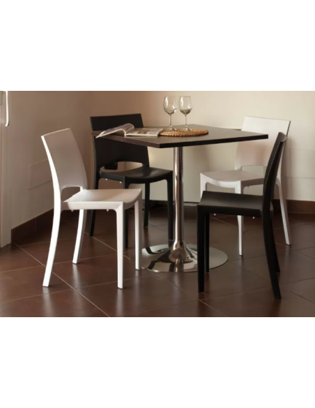 Polypropylene chair - Dimensions cm 48 x 49 x 80.5 h