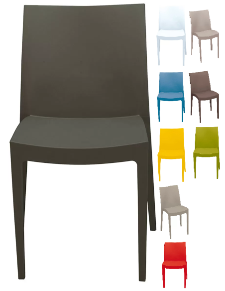 Sedia in polipropilene - Dimensioni cm 49 x 51 x 80 h