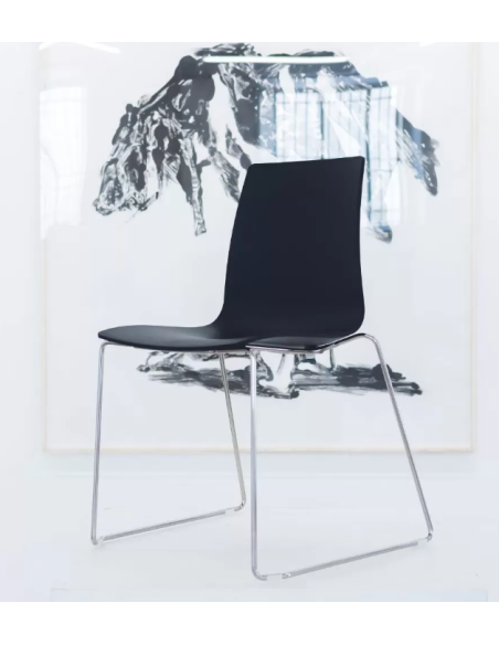 Silla de polipropileno mate - Dimensiones cm 55 x 54 x 83.5 h