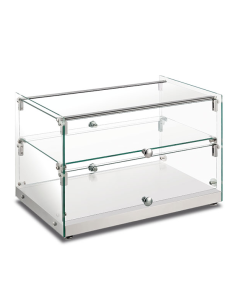 Neutral showcase professional 1 shelf 2