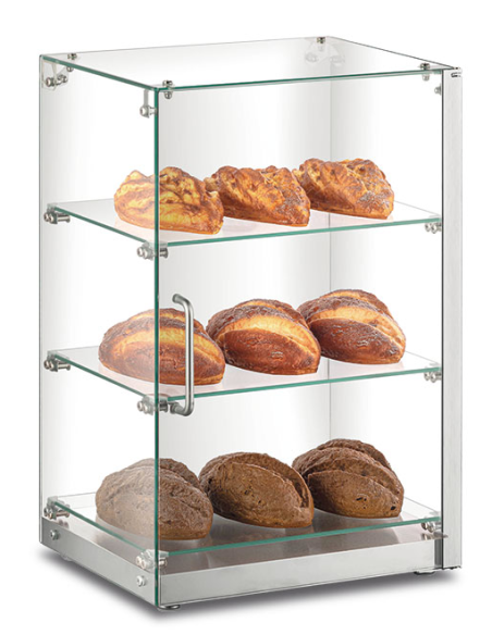Neutral showcase professional 2 shelves - Length 40.6 cm Neutral showcase professional 2 shelves - Length 40.6 cm
