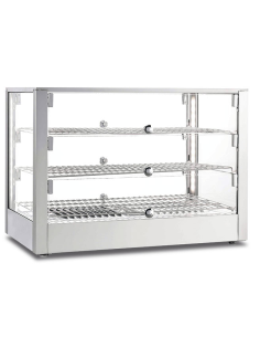 Hot showcase 2 shelves - Length cm 70