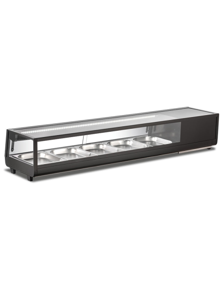 Sushi refrigerated display case - Capacity 5 x GN1/2 Sushi refrigerated display case - Capacity 5 x GN1/2
