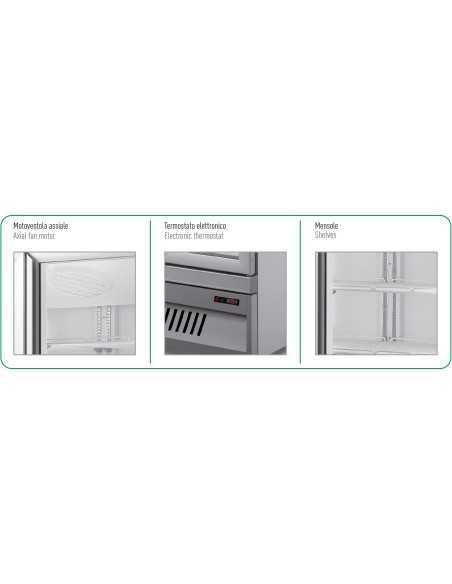 Refrigerator cabinet - Capacity 1345 Lt- cm 188 x 71 x 199.7h