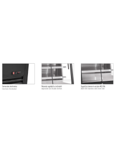 Murale refrigerato ventilato - Capacità 270 lt 2