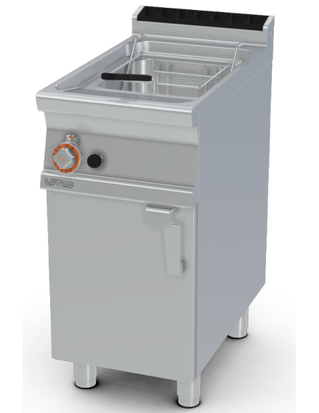 Professional gas fryer 18 liters - External burners
