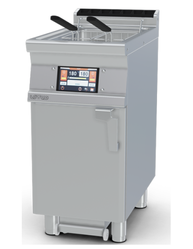 Friggitrice professionale elettrica 1 vasca 18 litri - Touchscreen