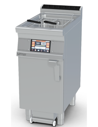 Friggitrice professionale gas 1 vasca 18 litri - Touchscreen