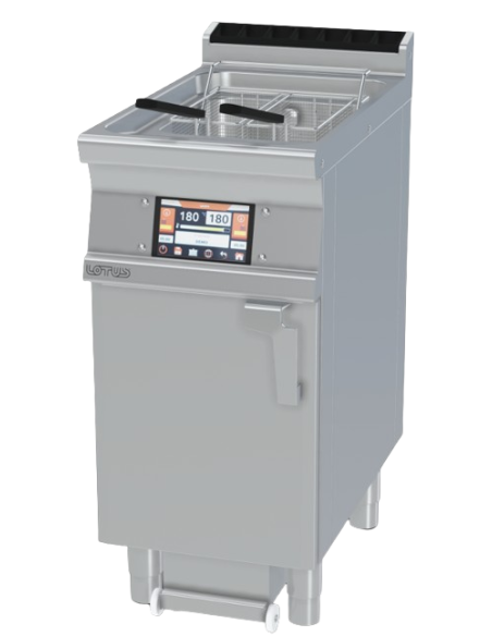Professional gas fryer 18 liters - Touchscreen Professional gas fryer 18 liters - Touchscreen