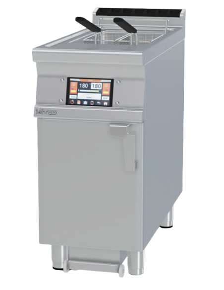 Freidora eléctrica profesional 1 cuba 18 litros - Pantalla táctil Freidora eléctrica profesional 1 cuba 18 litros - Pantalla táctil