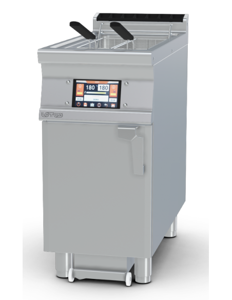 Freidora eléctrica profesional 1 cuba 25 litros - Pantalla táctil Freidora eléctrica profesional 1 cuba 25 litros - Pantalla táctil