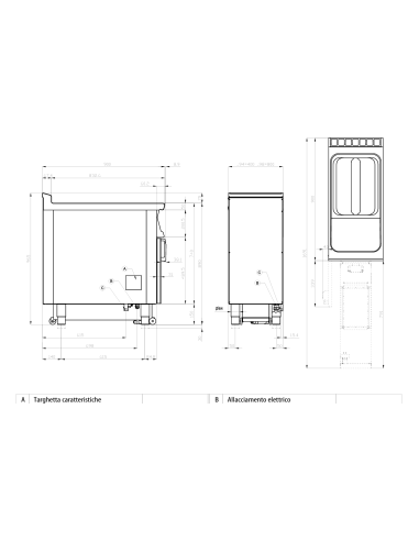Freidora de gas profesional 1 cuba 21 litros - Pantalla táctil