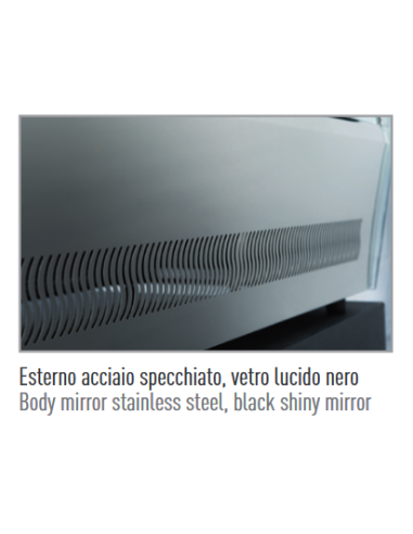 Vetrina calda per pasticceria da banco - cm 90...