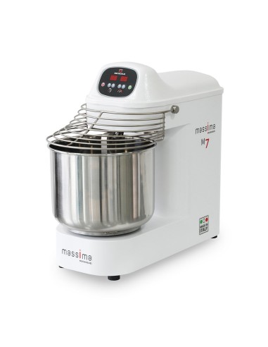 Amasadora de espiral - Capacidad kg 7 / litros...