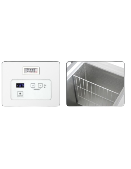 Chest freezer from 282 lt - Temperature +8 -24°C - Static Chest freezer from 282 lt - Temperature +8 -24°C - Static