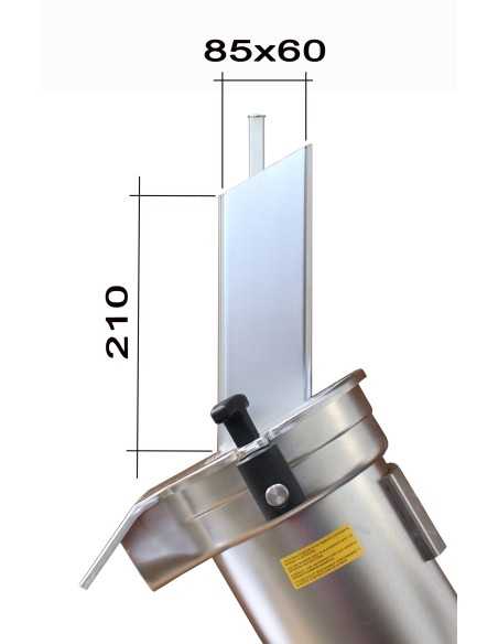 Mozzarella cutter 120-190 Kg/hour - Dicing and chopping - Single phase
