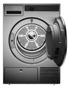 Essiccatoio rotativo - Capacità kg 6/7 - Elettrico - cm...