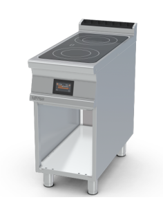 Cocina vitrocerámica con 2 zonas de cocción - Touch - cm 40 x 90 x 90 h