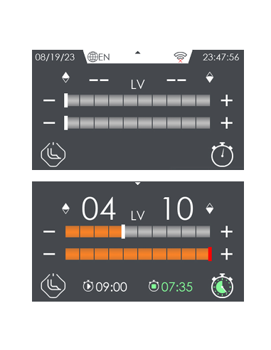 Cocina de inducción con 4 zonas de cocción - Touch - cm 80 x 90 x 90 h
