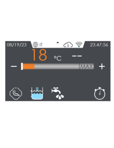 Electric pasta cooker 40 litres touch screen - Cm 40 x 90 x 90 h 2