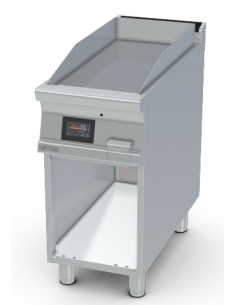 Fry top - Smooth chrome electric - Touch - Cm 40 x 90 x 90 h